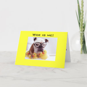 TARJETA WOE ES YO-TÚ ERES "40"