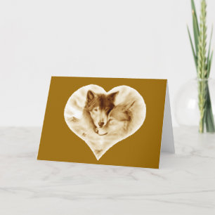 Tarjeta Wolf Love