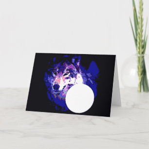 Tarjeta Wolf & Moon