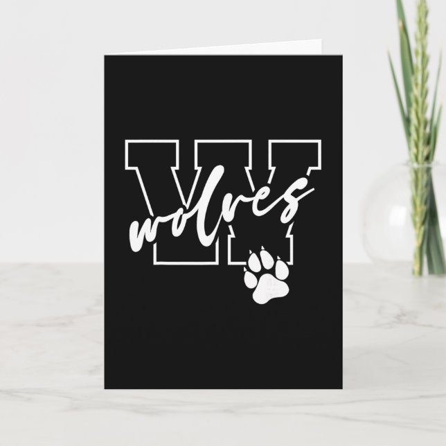 Tarjeta Wolves  (Anverso)