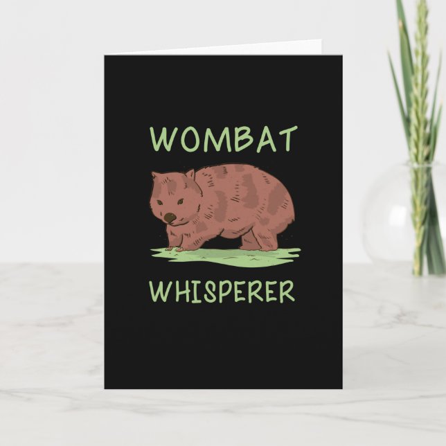 Tarjeta Wombat (Anverso)