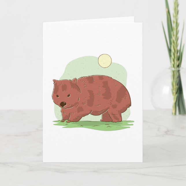 Tarjeta Wombat (Anverso)