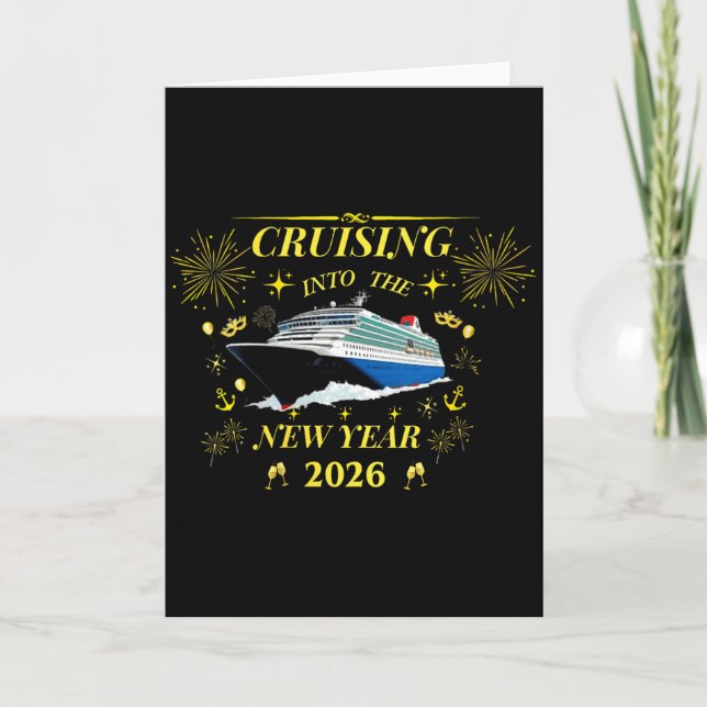 Tarjeta Womens Adventure Awaits – Welcome 2026 V-neck  (Anverso)