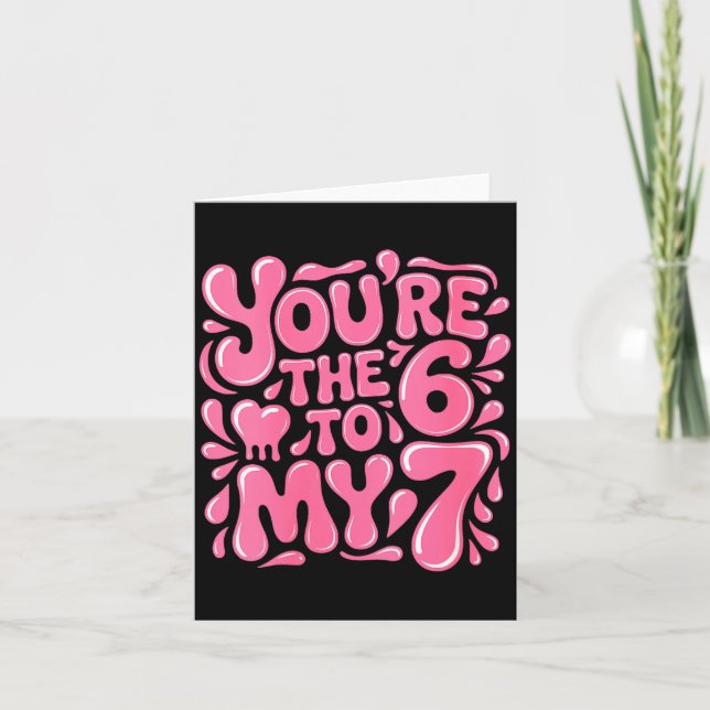 Tarjeta Women's Funny Valentines Day 67 Meme Couples You'r (Anverso)