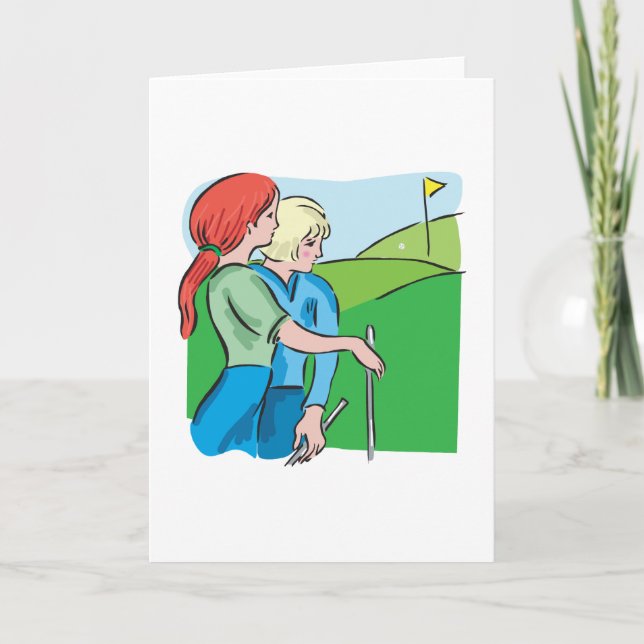 Tarjeta Womens Golf (Anverso)