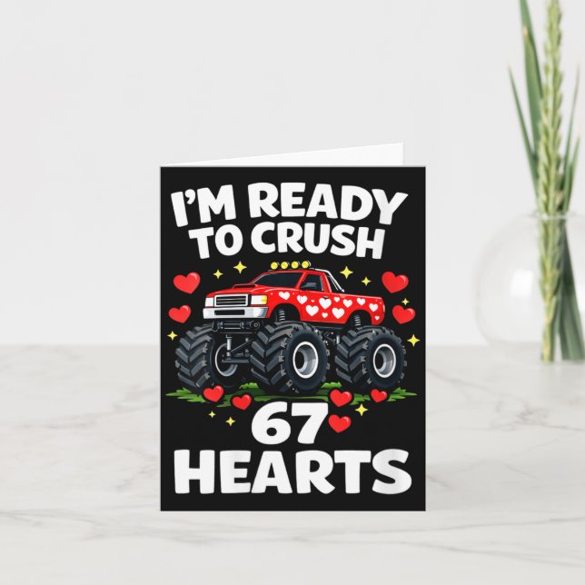 Tarjeta Women's I'm Ready To Crush 67 Hearts Truck Valenti (Anverso)