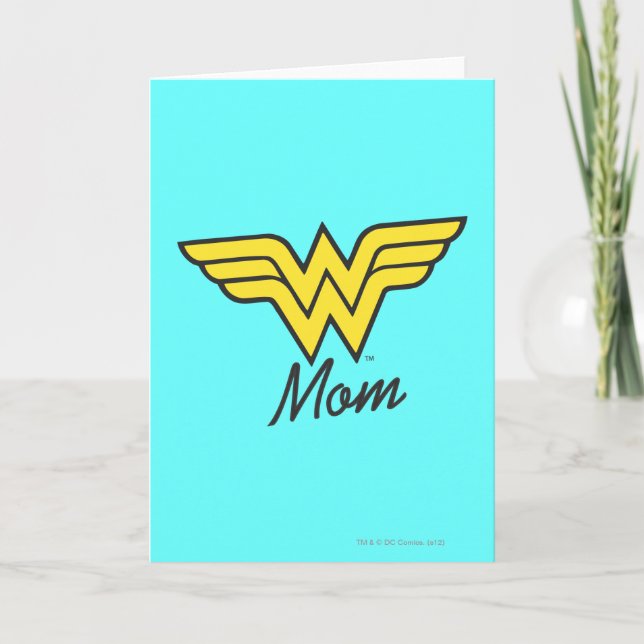 Tarjeta Wonder Mom Classic (Anverso)
