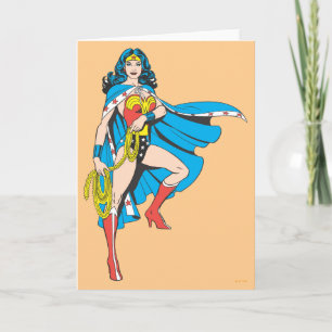 Tarjeta Wonder Woman Cape