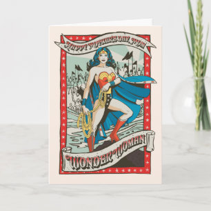 Tarjeta Wonder Woman   Happy Mother's Day, Mom