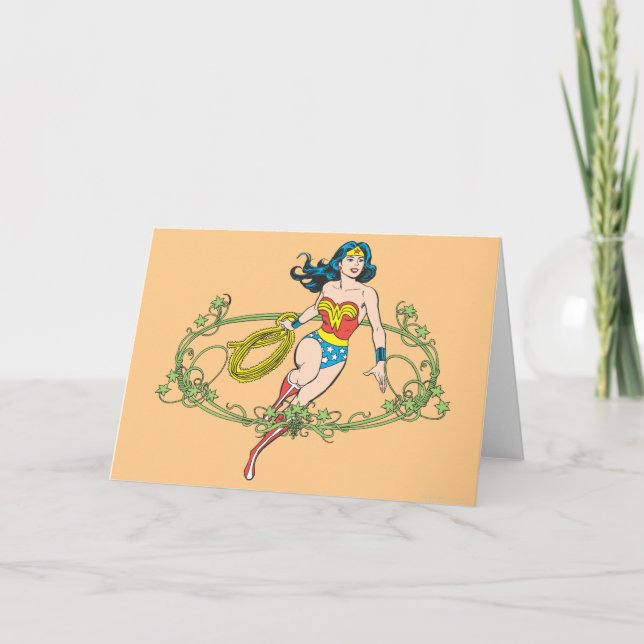 Tarjeta Wonman Green Vines (Anverso)