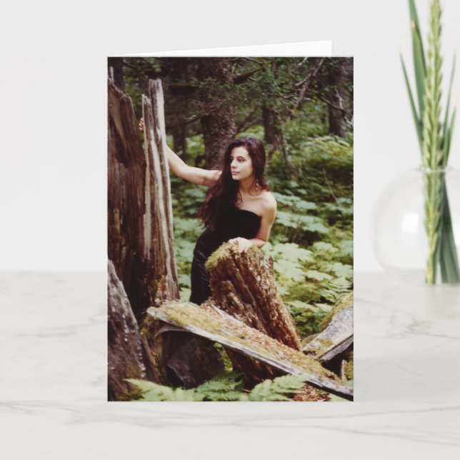 Tarjeta Wood Nymph notecard (Anverso)