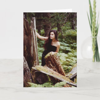 Tarjeta Wood Nymph notecard