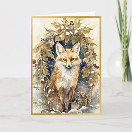 Tarjeta Woodland Delights Fox