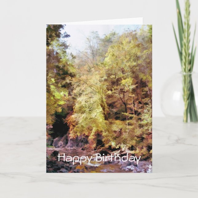TARJETA WOODLAND STREAM (Anverso)