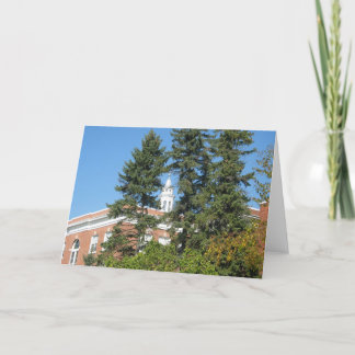 Tarjeta Woodruff Hall en el Castleton State College