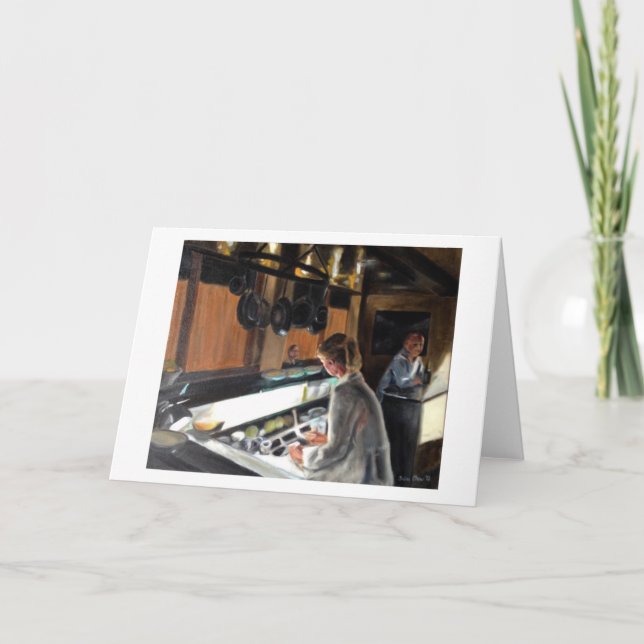 Tarjeta "Woodward's Garden" por Trina Chow (Anverso)