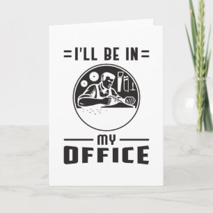 Tarjeta Woodworker Saw Woodwork Carpenter Funny Gift