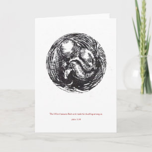 Tarjeta "Word Made Flesh"