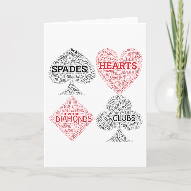 Tarjeta Wordart, jugador de puente de contrato (Anverso)