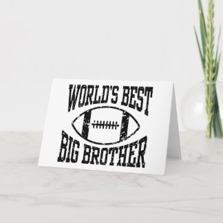 Tarjeta World's Best Big Brother
