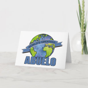 Tarjeta World's Greatest Abuelo