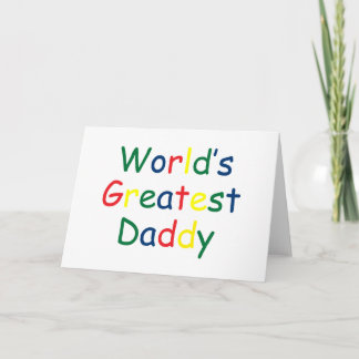 Tarjeta Worlds Greatest Daddy