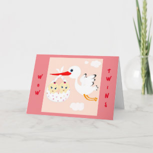 TARJETA ¡WOW DE TWINS! DOBLE DE DIVERSIÓN Y SORPRENDE TAMB