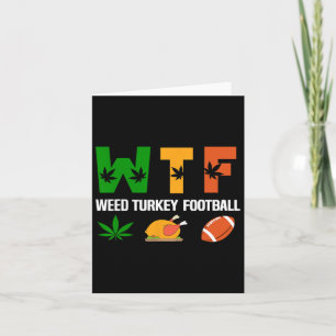 Tarjeta Wtf2 Wine Fútbol Turquía - Día de Acción de Gracia