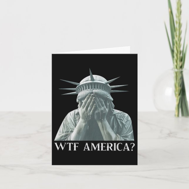 Tarjeta Wtf America _ (Anverso)