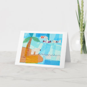 Tarjeta ¿WTF, oso polar?