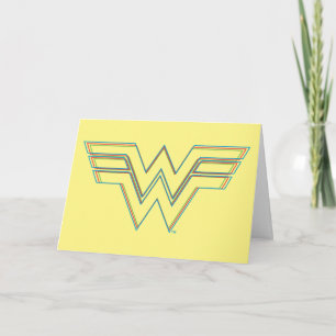 Tarjeta WW84  Logotipo RGB Split Wonman