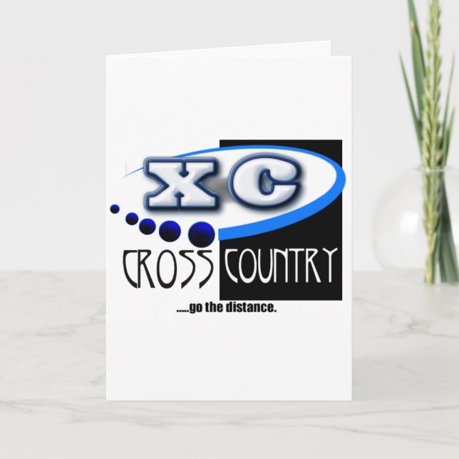Tarjeta XC MOTTO - Ir a la distancia - PAÍS CRUZADO (Anverso)