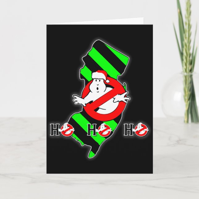 Tarjeta Xmas In New Jersey T Shirt  (Anverso)