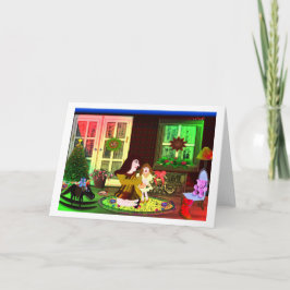 Tarjeta Xmas juguetes LeeMarie's creative Design