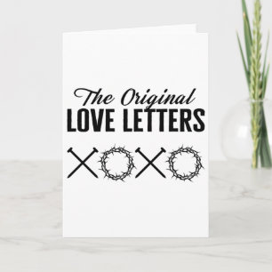 Tarjeta Xoxo Las Originales Cartas de Amor Jesús Cristiano