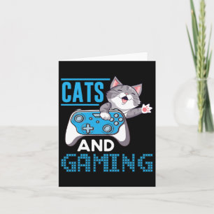 Tarjeta Y juegos para el jugador amante de los gatos Video