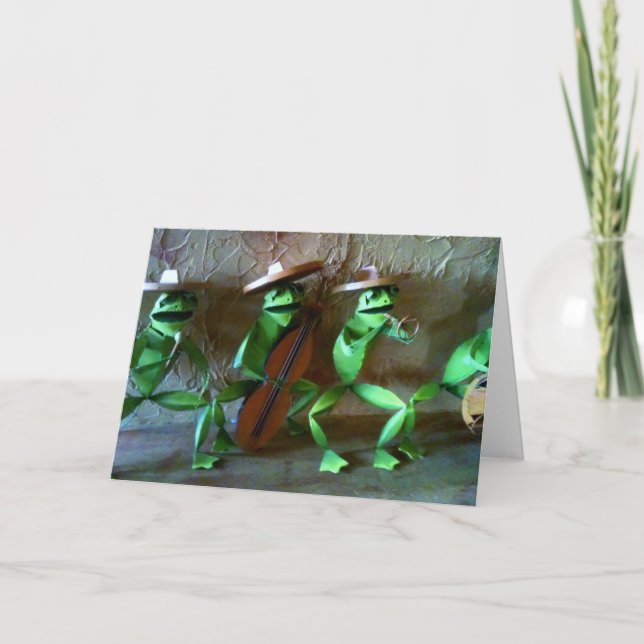 TARJETA Y LA BANDA JUGÓ EN "50" (Anverso)