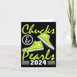 Tarjeta Y Perlas Kamala Harris 2024 Elecciones De Ee.Uu. 2