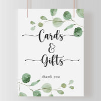 Tarjeta y regalos Señal de eucalipto Green Delight