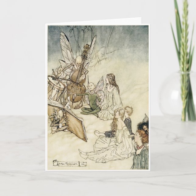 Tarjeta Y una canción de hadas (Anverso)