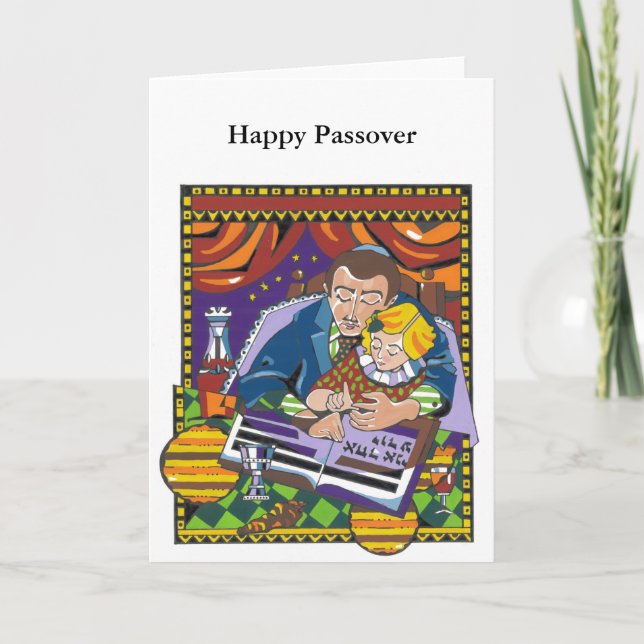 Tarjeta "Y usted dirá a sus niños " (Anverso)