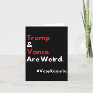 Tarjeta Y Vance Son Votos Extraños Kamala Harris 2024 Elec