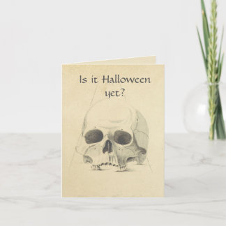 Tarjeta ¿Ya es Halloween?