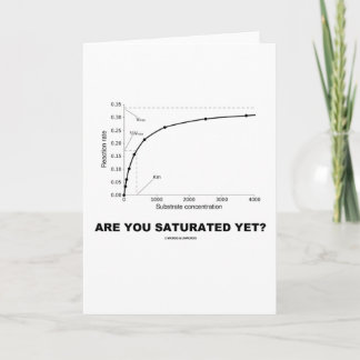 Tarjeta ¿Ya Estás Saturado? (Humor Químico)