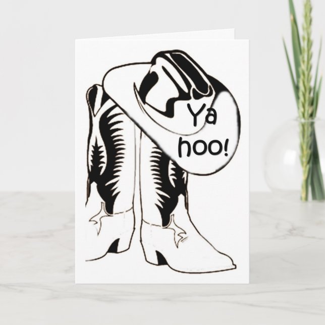 TARJETA YA HOO-HIP HIP HOORAY-FELICIDADES (Anverso)