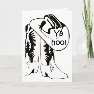 TARJETA YA HOO-HIP HIP HOORAY-FELICIDADES