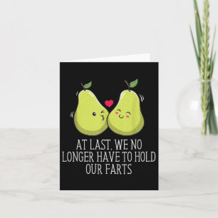 Tarjeta Ya No Tenemos Que Mantener A Nuestro Boda De Pies 