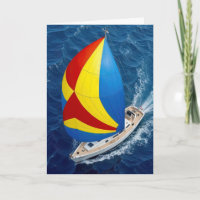 Yate de vela en alta mar para la jubilación