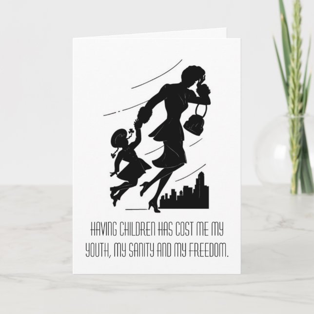 Tarjeta Yay para la maternidad (Anverso)