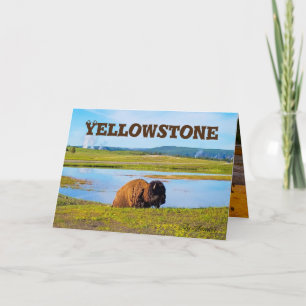 Tarjeta Yellowstone